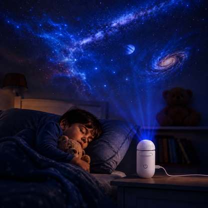 Veilleuse à Projection d'Étoiles pour Enfants